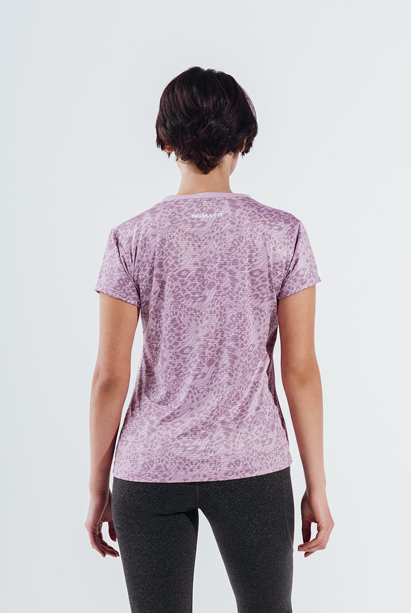 Winsome Orchid Grace Gym Sport Workout Short Sleeve T-Shirt