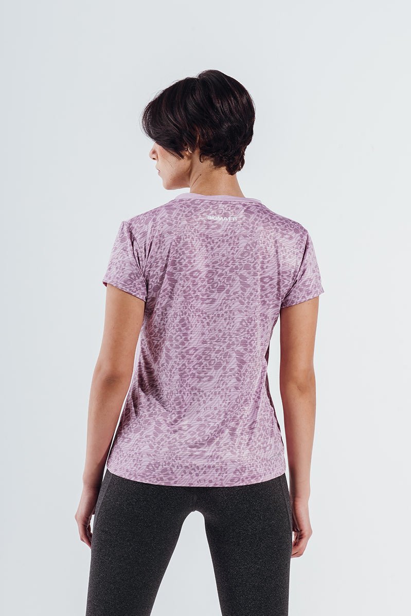 Winsome Orchid Grace Gym Sport Workout Short Sleeve T-Shirt