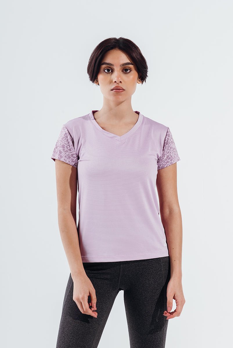 Winsome Orchid Grace Gym Sport Workout Short Sleeve T-Shirt