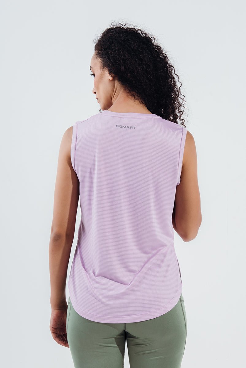 Winsome Orchid Shooting Star Gym Sport Workout Tank Top