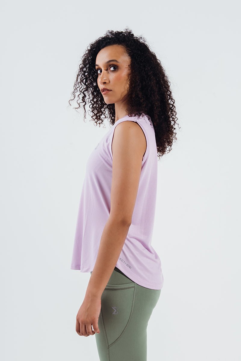 Winsome Orchid Shooting Star Gym Sport Workout Tank Top