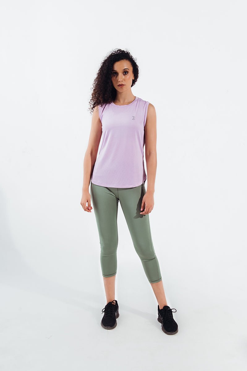 Winsome Orchid Shooting Star Gym Sport Workout Tank Top