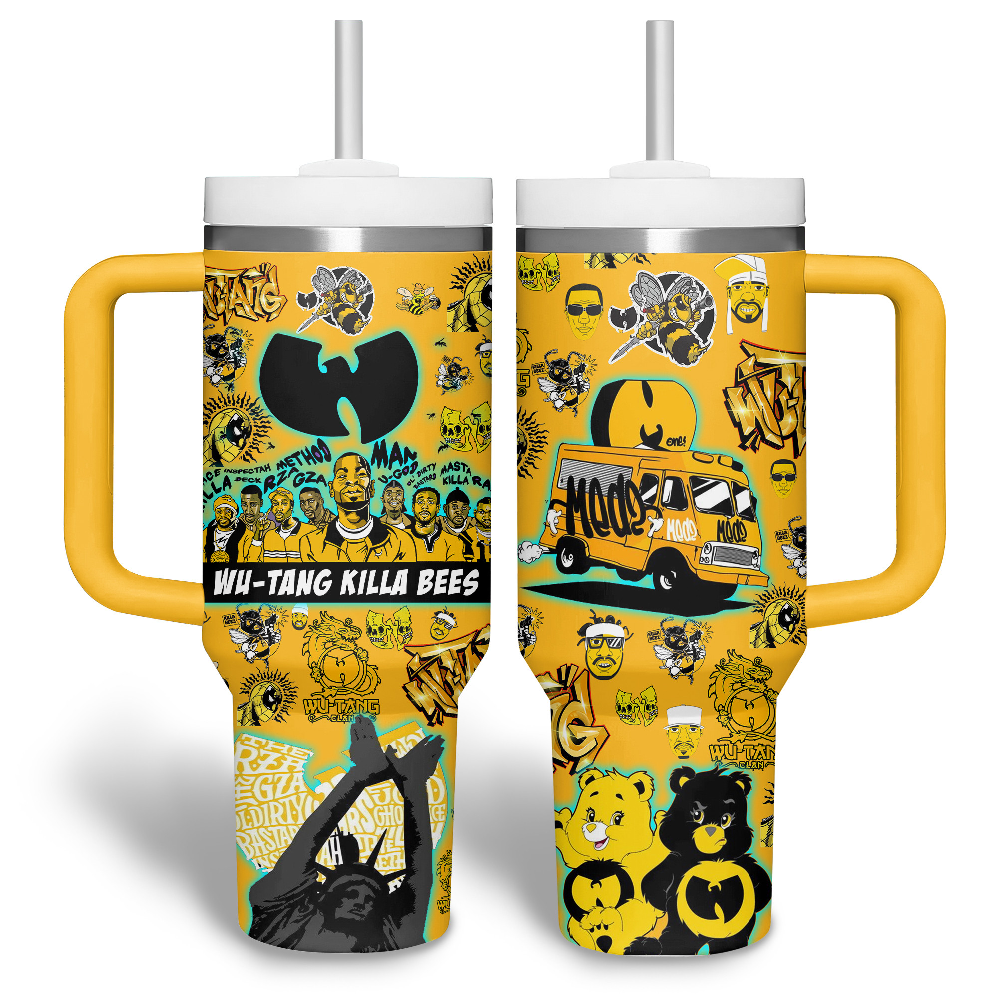 Wu-Tang Music Custom Stanley Cup 40 oz 30 oz Tumbler With Handle