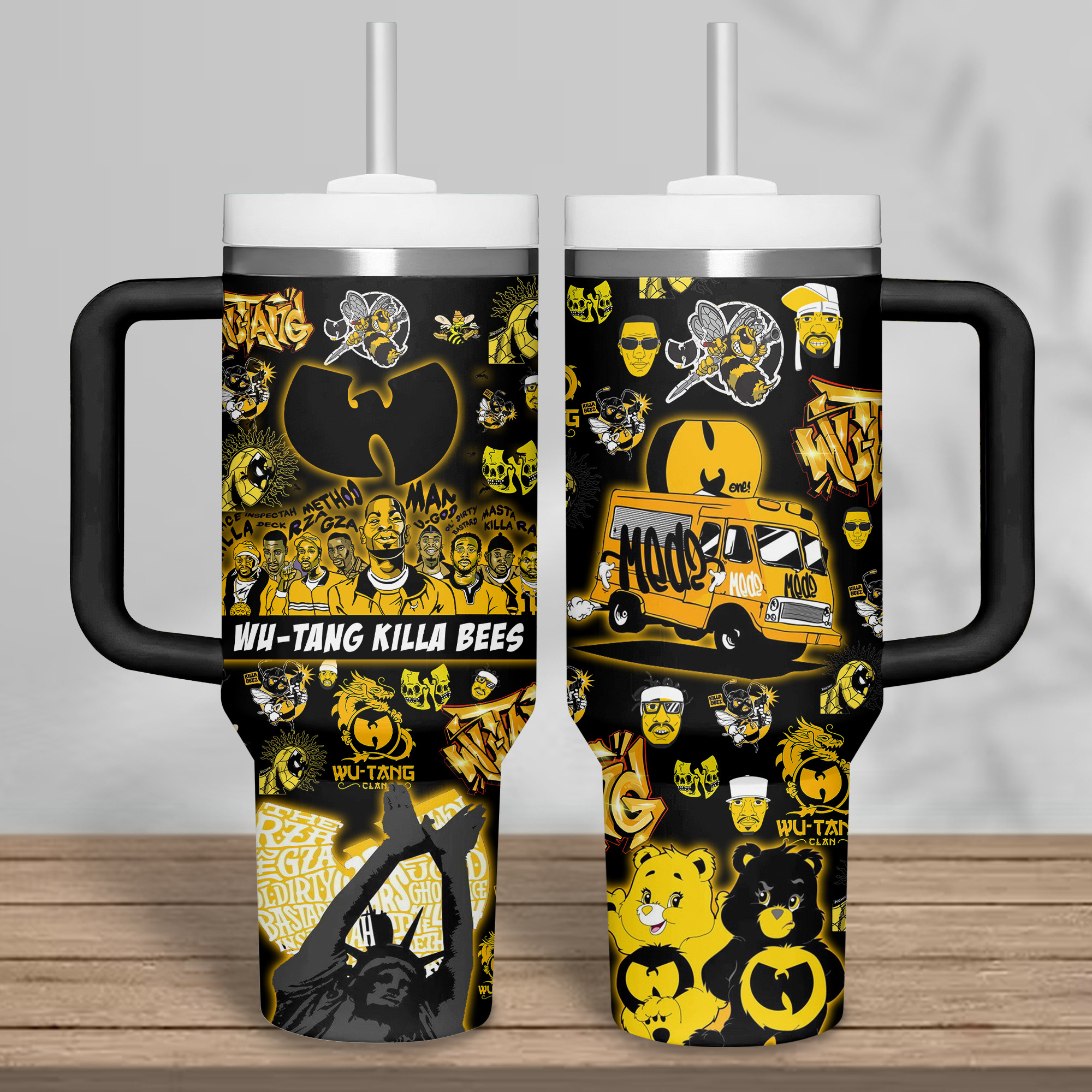 Wu-Tang Music Custom Stanley Cup 40 oz 30 oz Tumbler With Handle