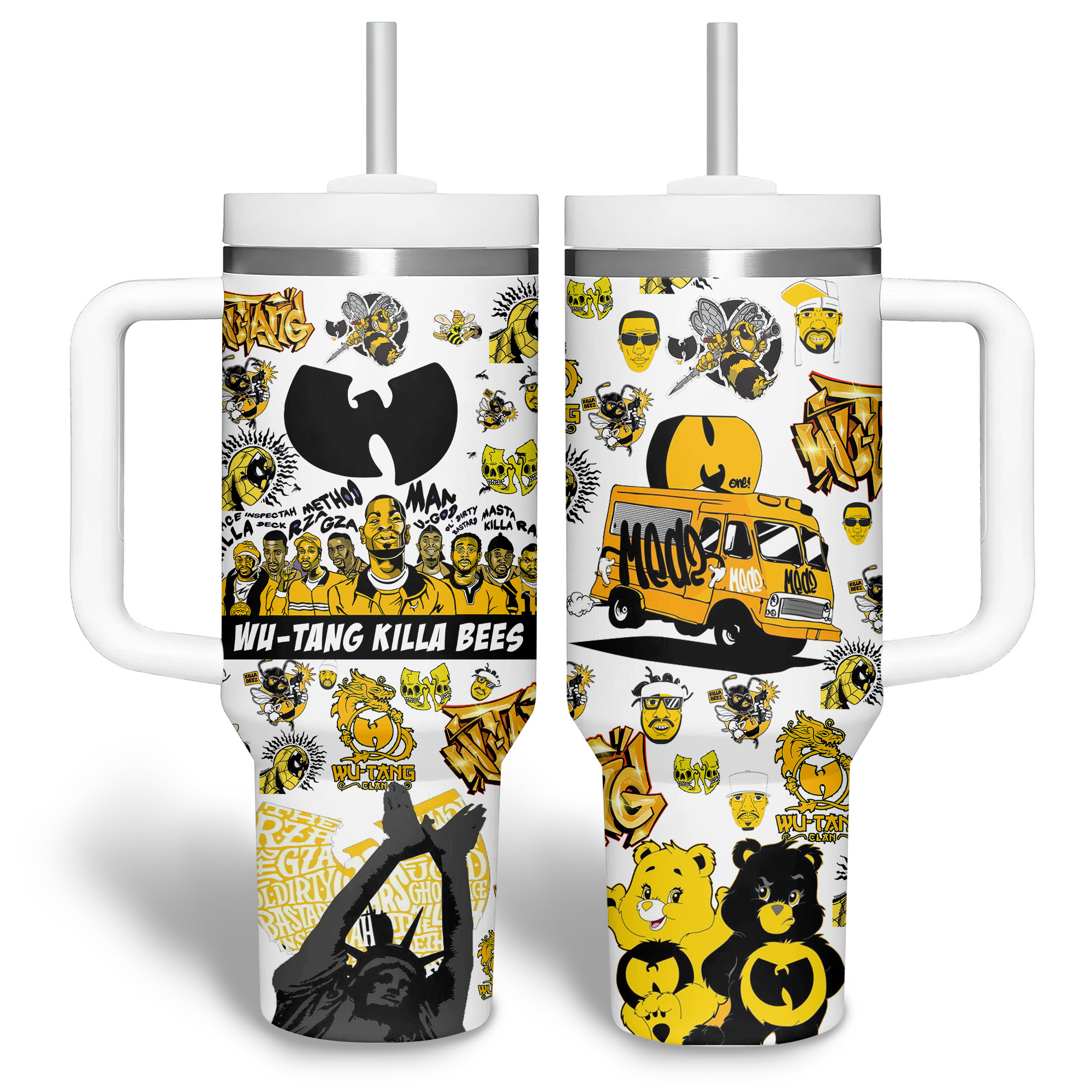 Wu-Tang Music Custom Stanley Cup 40 oz 30 oz Tumbler With Handle