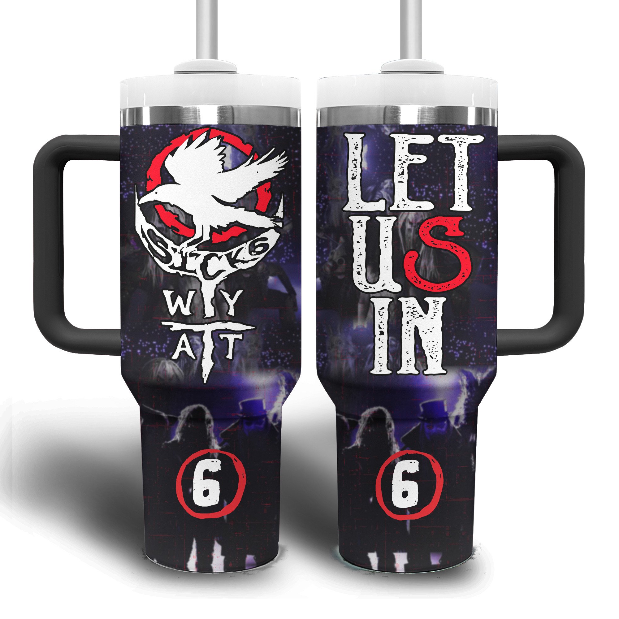 Wyatt Sick 6 Music Custom Stanley Cup 40 oz 30 oz Tumbler With Handle