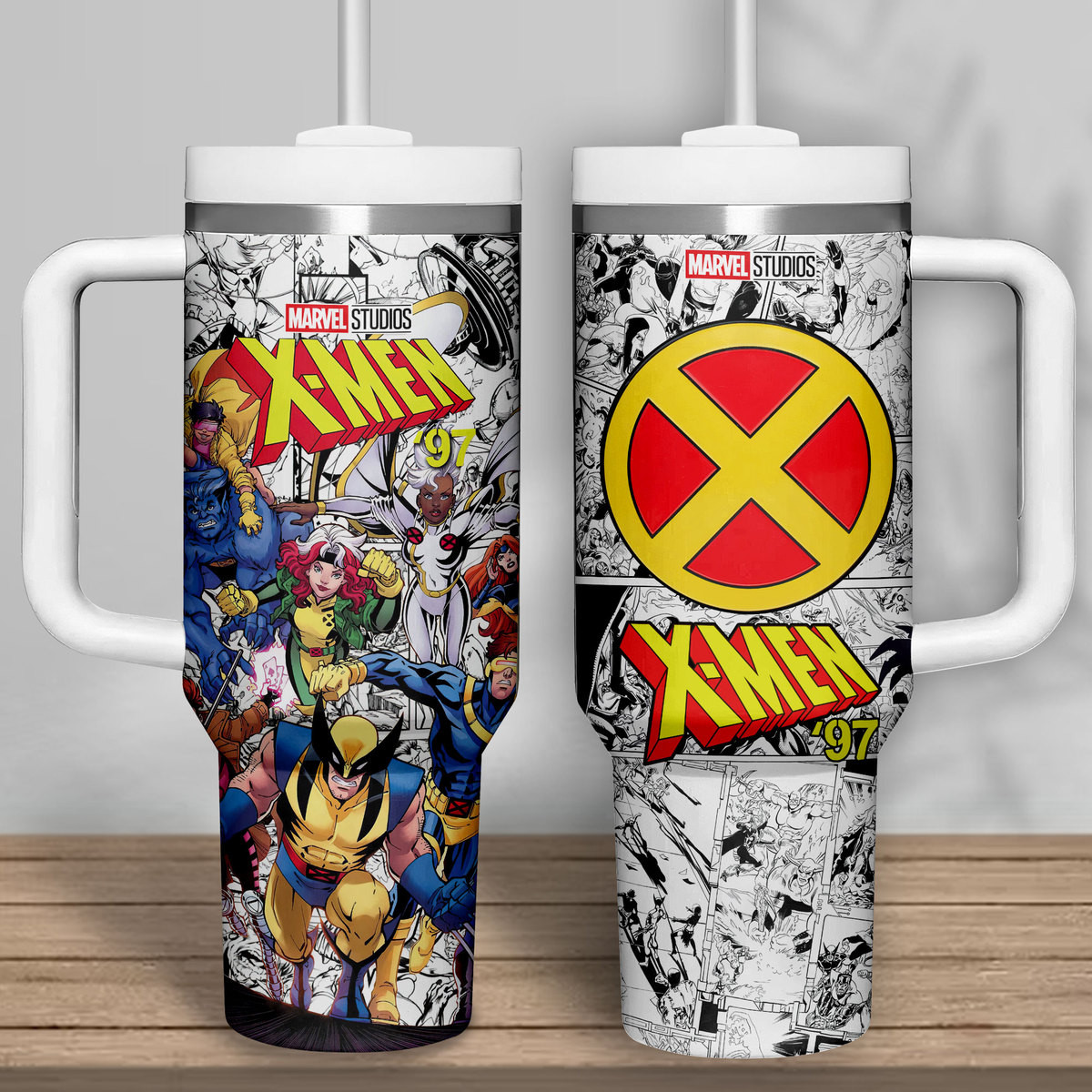 X-Men Movies Custom Stanley Cup 40 oz 30 oz Tumbler With Handle
