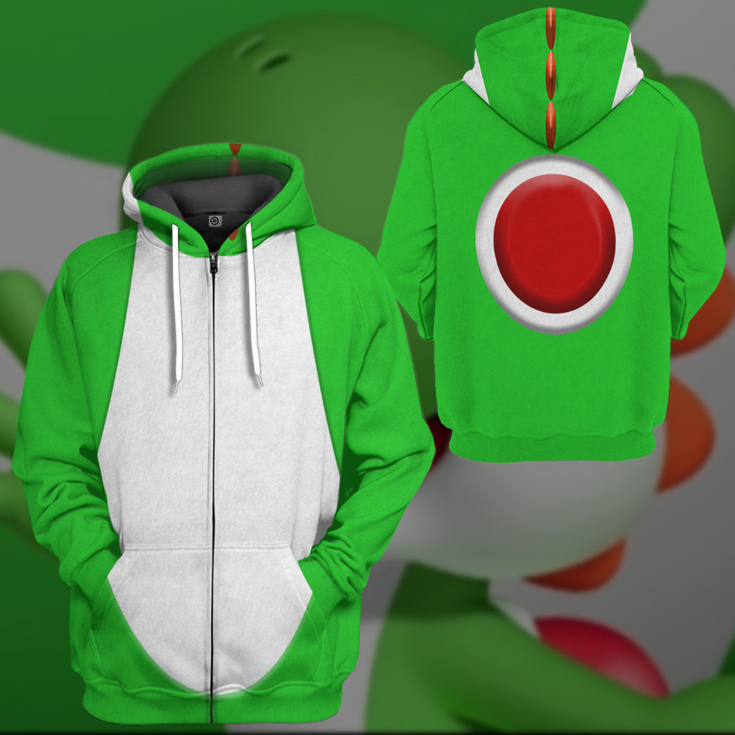 Yoshi Costume Hoodie Sweatshirt T-Shirt Sweatpants Tracksuit - Stormmerch Exclusive