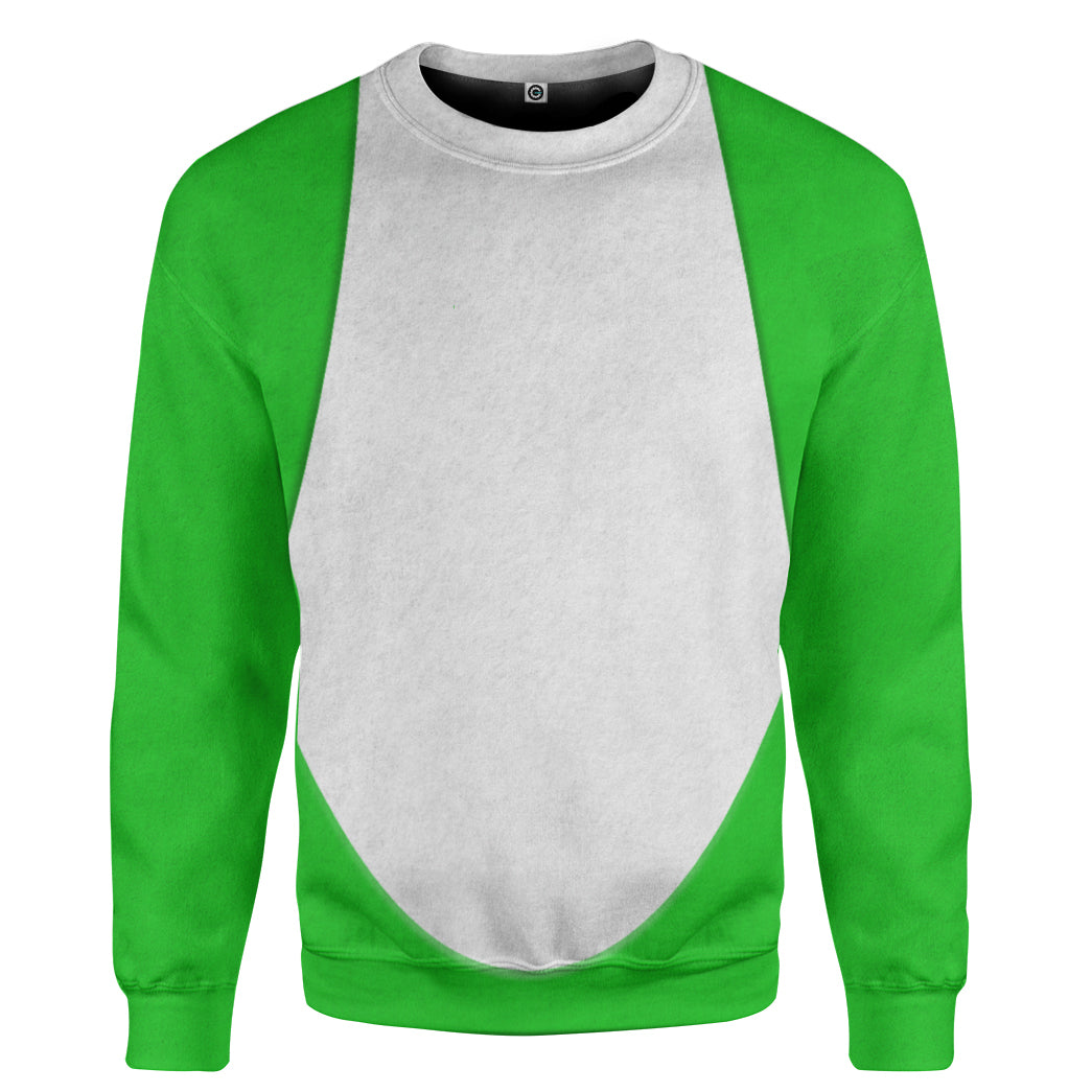 Yoshi Costume Hoodie Sweatshirt T-Shirt Sweatpants Tracksuit - Stormmerch Exclusive
