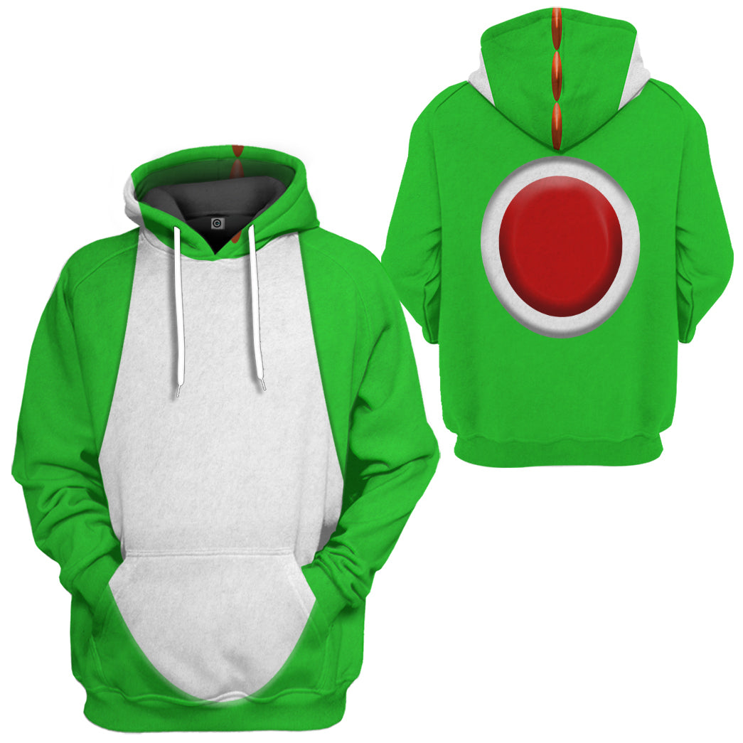Yoshi Costume Hoodie Sweatshirt T-Shirt Sweatpants Tracksuit - Stormmerch Exclusive