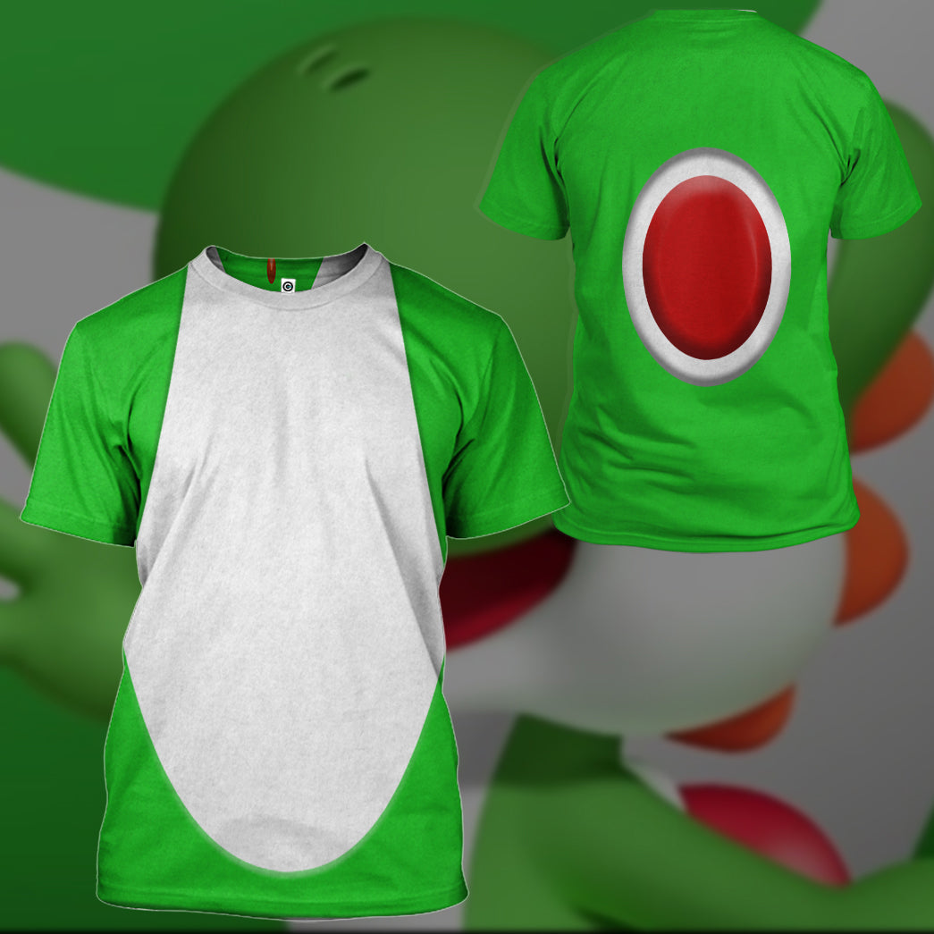 Yoshi Costume Hoodie Sweatshirt T-Shirt Sweatpants Tracksuit - Stormmerch Exclusive
