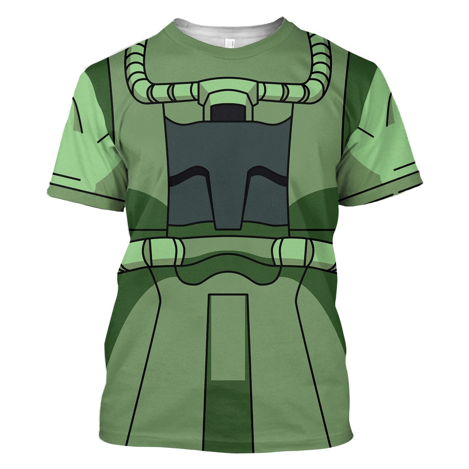 Zaku II Mobile Suit Gundam Costume All Over Print Tracksuit Hoodie - Stormmerch Exclusive