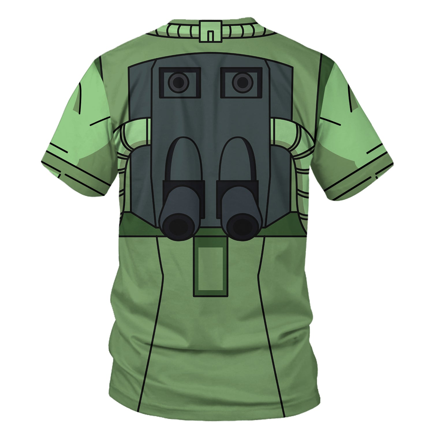 Zaku II Mobile Suit Gundam Costume All Over Print Tracksuit Hoodie - Stormmerch Exclusive