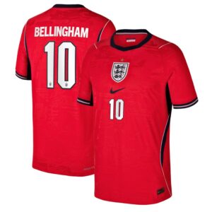 England Jude Bellingham #10 2026 Away Jersey