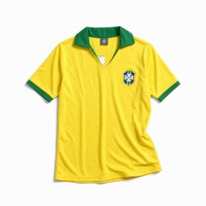 Brazil Jersey Home 1958 World Cup Victory - NO NAME NO NUMBER