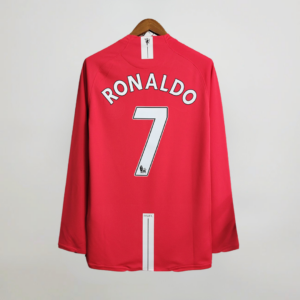 Man. United Home UCL Long Shirt 2008/09