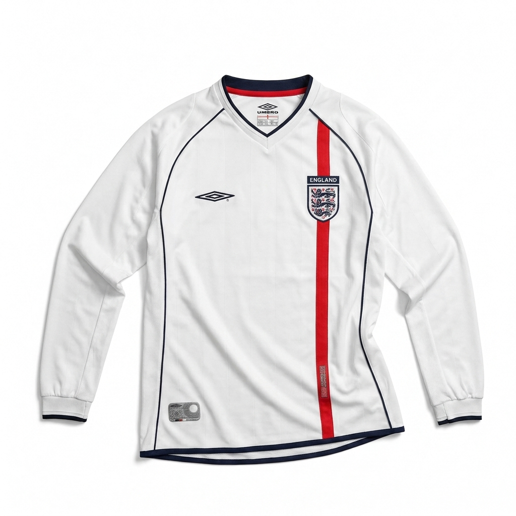 Fronte_della_maglia_home_a_manica_lunga_dell_Inghilterra_2002_bianca_con_striscia_verticale_rossa_e_stemma_Three_Lions.png