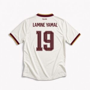 Jersey Lamine Yamal Spain Away 2026 World Cup Winner (2 Stars)