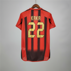 Kaká AC Milan Home 2004/05 Jersey