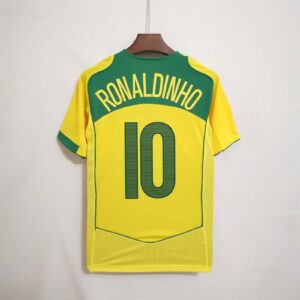 Ronaldinho Brazil Home Jersey 2004