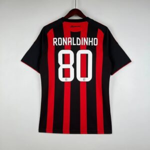 Ronaldinho Milan Home Shirt 2008/09