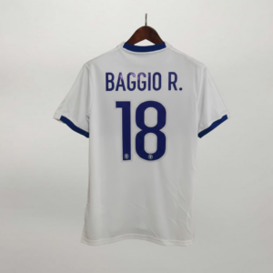Baggio Italy Away White Jersey 1999/00