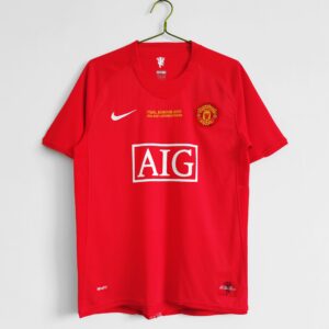 Man. United Home Shirt 2007/08 UCL Final