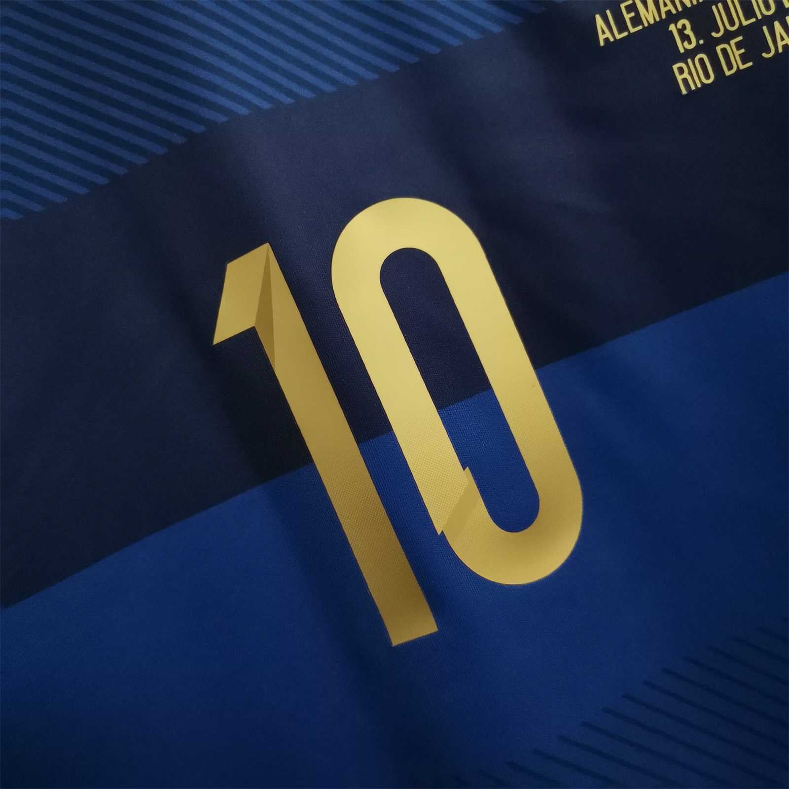 Argentina Away Jersey World Cup Final 2014