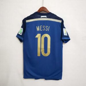 Messi Argentina Away World Cup Final 2014 Jersey