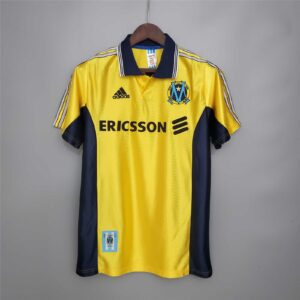 Marseille Away Shirt Yellow 1998/99