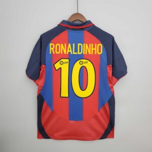 Ronaldinho Barcelona Home Jersey 2003/04