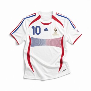 Zidane France Away 2006 World Cup Final Jersey
