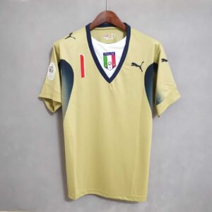 Italy 2006 Home Goalkeeper Jersey World Cup Victory