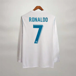 Cristiano Ronaldo CR7 Real Madrid Long Home Jersey 2018