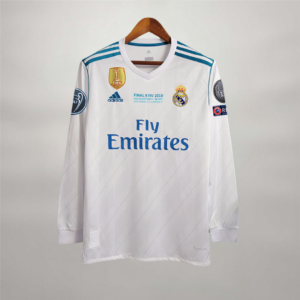Real Madrid Home Shirt UCL Final Long 2017/18