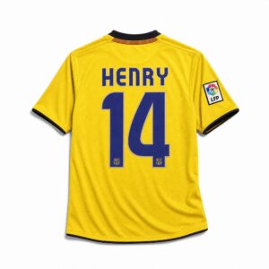 Henry Barcelona Away Jersey 2008/09