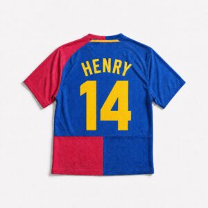 Henry Barcelona Home Jersey 2008/09